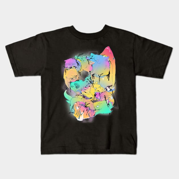 Unleash your Power Animal Kids T-Shirt by fightstacy